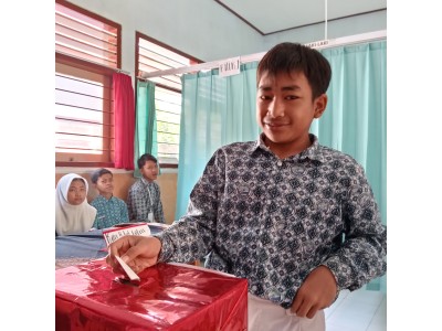 PEMILIHAN KETUA OSIS SMP NEGERI 2 PONCOKUSUMO MASA BAKTI 2023/2024